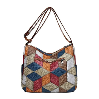 Bolso de Mano de Cuero PU Madge