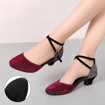 Carrie - Elegantes Sandalias Brillantes para Mujeres