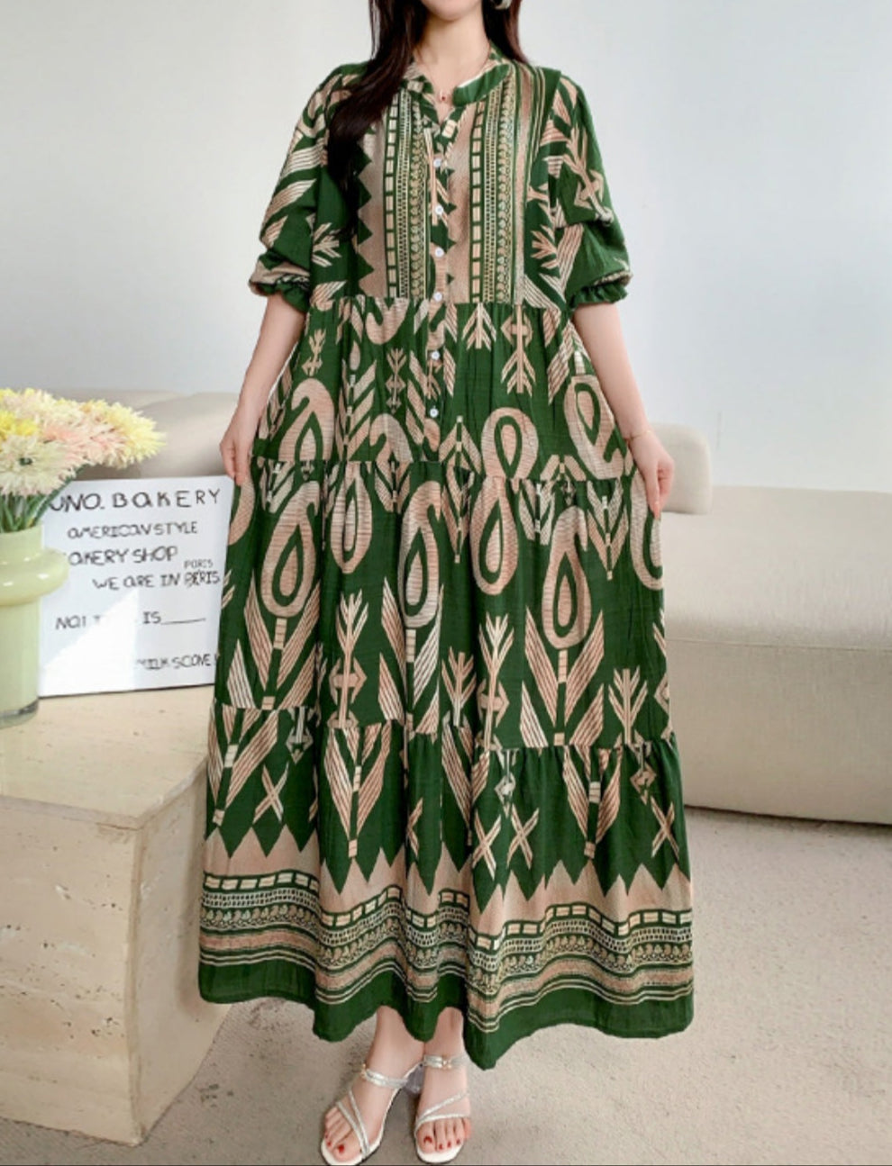 ELENA – VESTIDO MAXI BOHEMIO DE FLORES