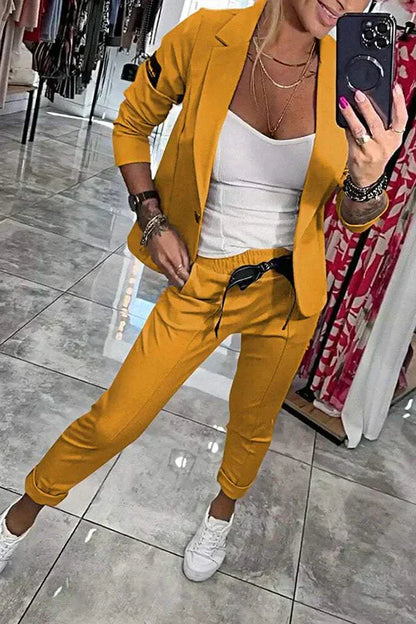 Ariane | Conjunto Elegante de Blazer y Pantalones