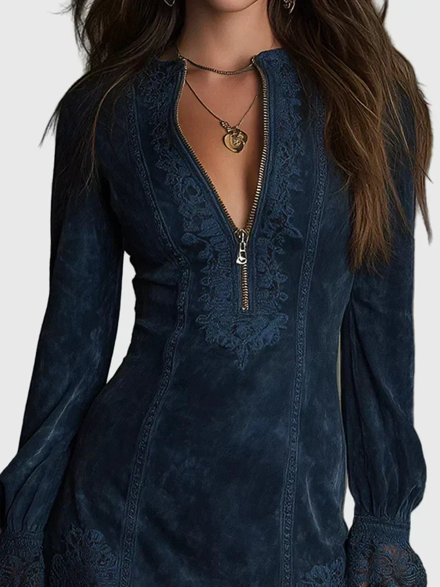 Jazmín | Encaje de Suede Elegante