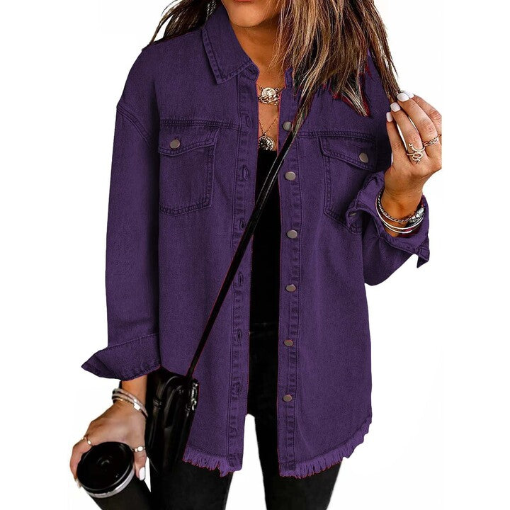 SUSANE - Chaqueta de Denim Clásica