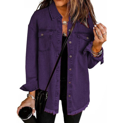 SUSANE - Chaqueta de Denim Clásica