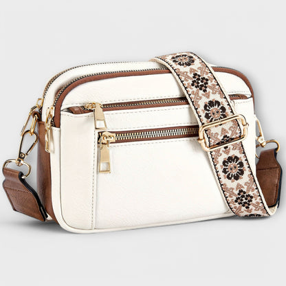 Bolso Cruzado de Cuero PU