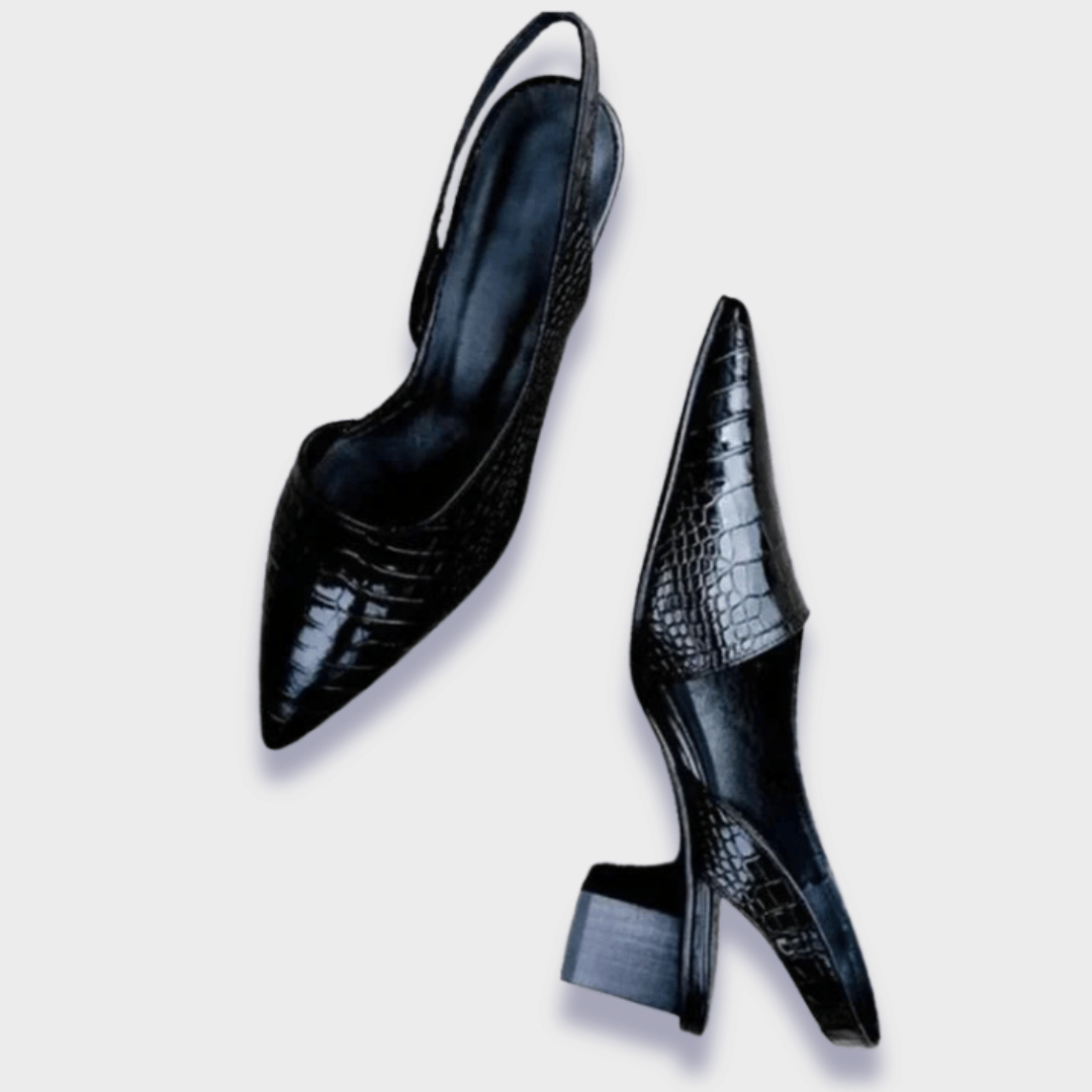 Mariagiulia™ | Tacones de piel escamosa