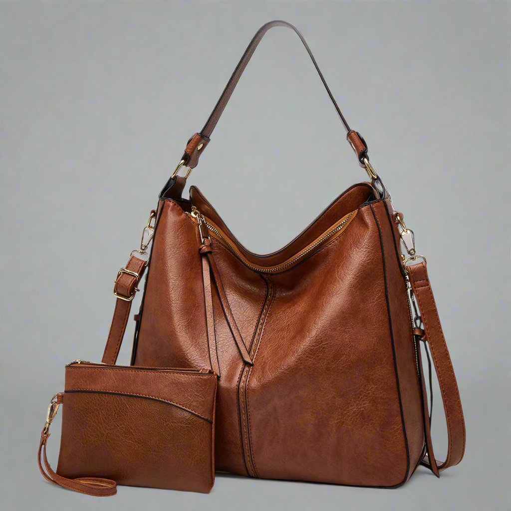 Cecile - Elegante Bolsa Tote de Cuero
