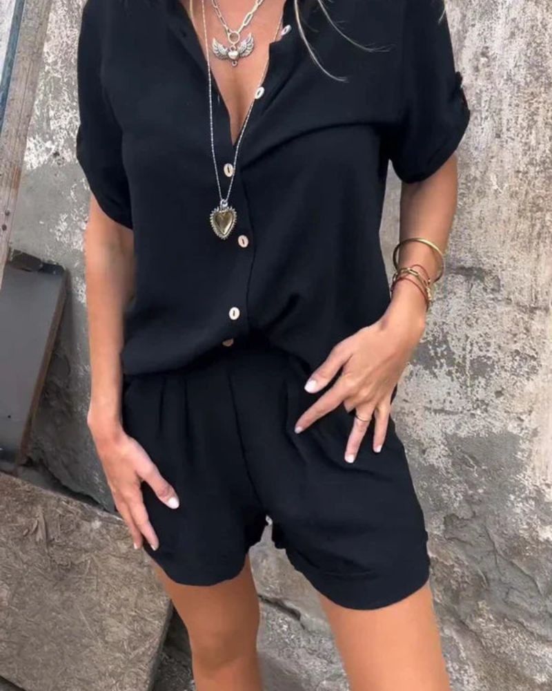LENI - CONJUNTO DE VERANO EN ALGODÓN Y LINO