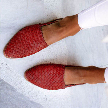 Simonetta - Sandalias Trenzadas y Confortables