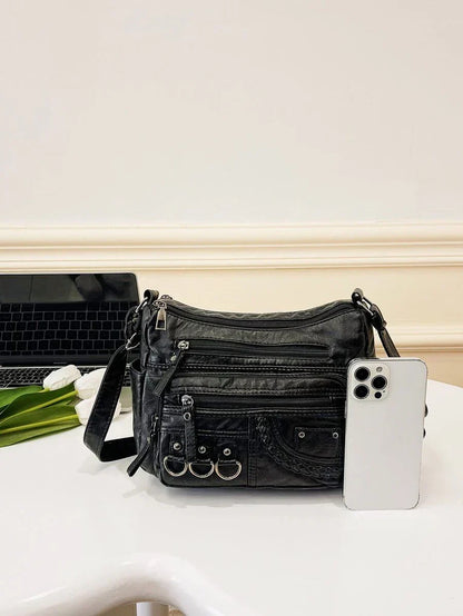 Lilith - Bolso Cruzado Multi-Capa Atemporal