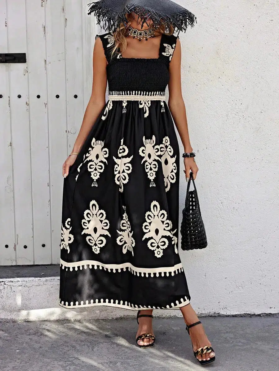 Zephyra | Vestido Maxi Bohemio