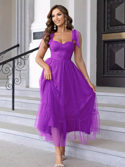 Carmen - Elegante Vestido de Malla