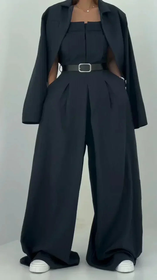 Aritzia | Conjunto Bustier de Mujer + Chaqueta – Estilo Elegante y Trendy