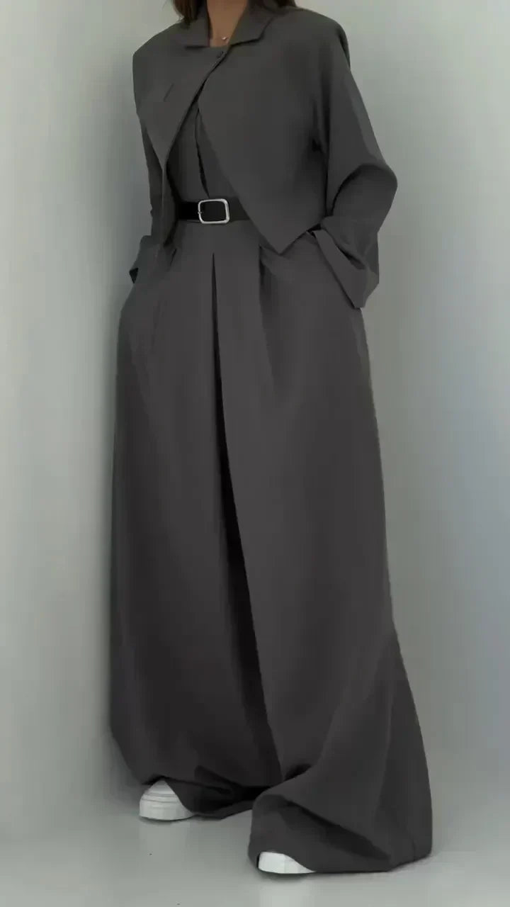 Aritzia | Conjunto Bustier de Mujer + Chaqueta – Estilo Elegante y Trendy