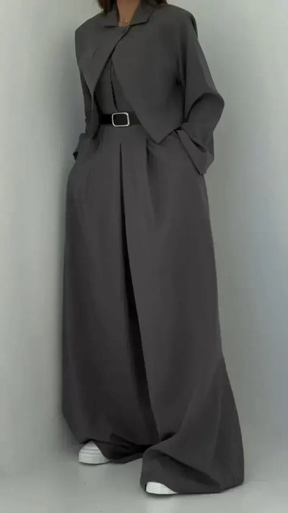 Aritzia | Conjunto Bustier de Mujer + Chaqueta – Estilo Elegante y Trendy