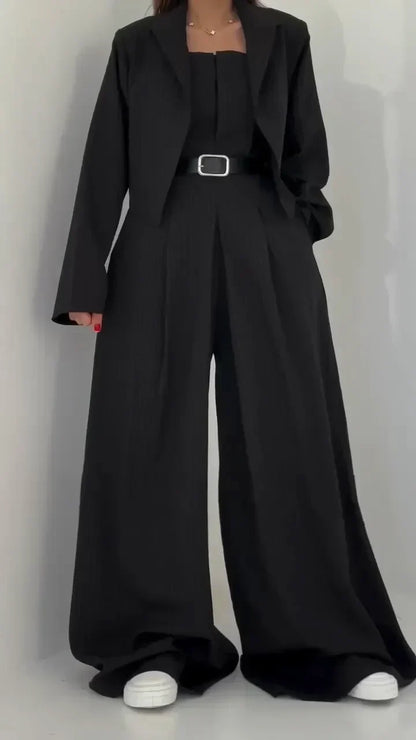 Aritzia | Conjunto Bustier de Mujer + Chaqueta – Estilo Elegante y Trendy