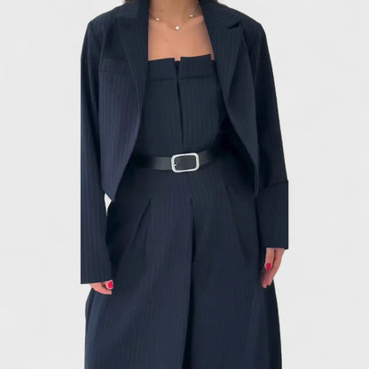 Eclat - Conjunto de mujer bustier + chaqueta - Estilo elegante y moderno