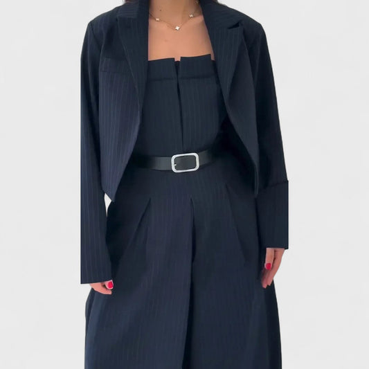 Eclat - Conjunto de mujer bustier + chaqueta - Estilo elegante y moderno