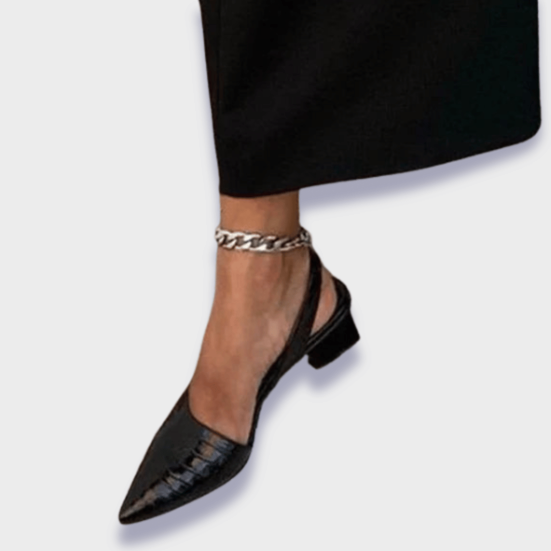 Mariagiulia™ | Tacones de piel escamosa
