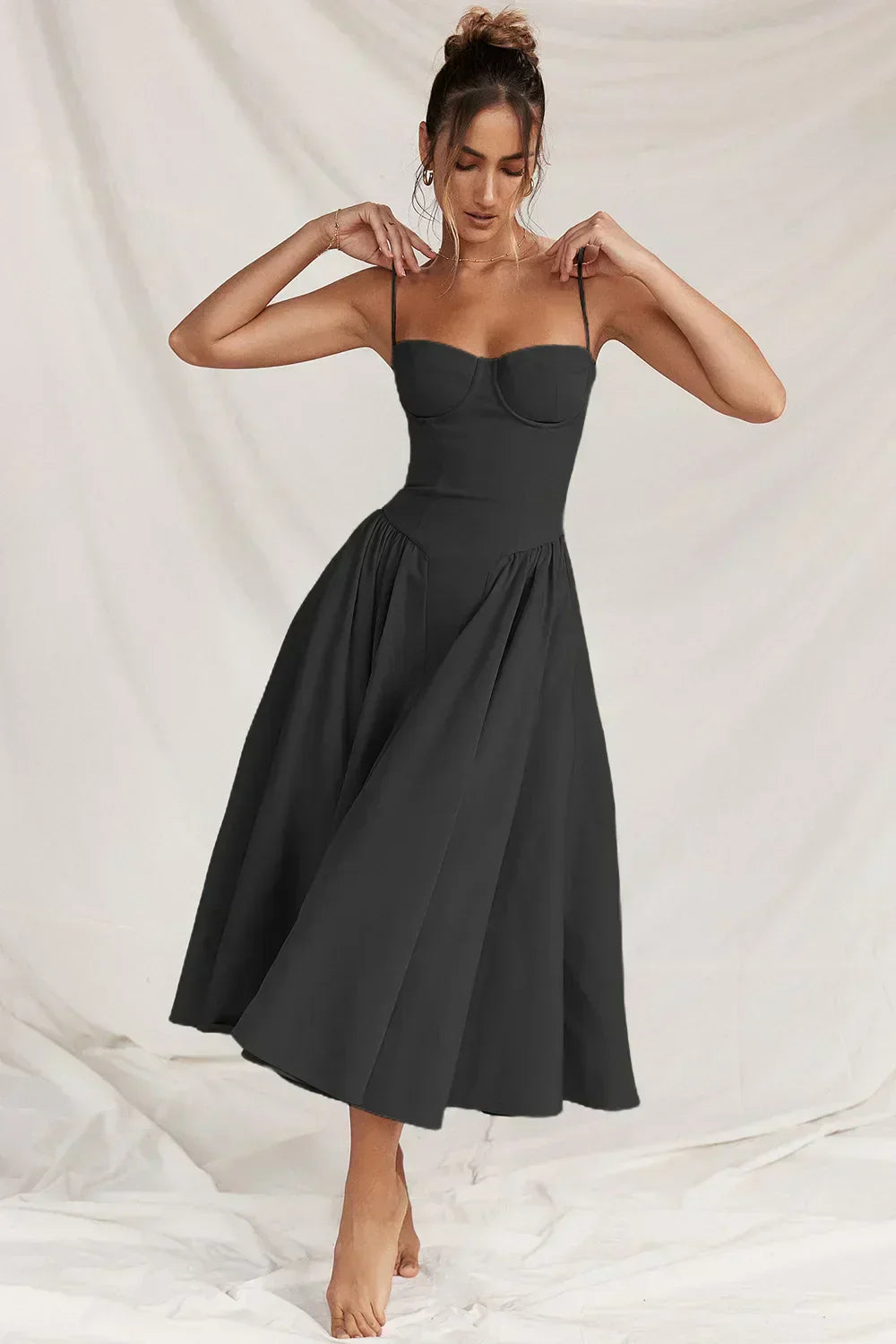 Elara | Vestido de Verano Corsé Elegante