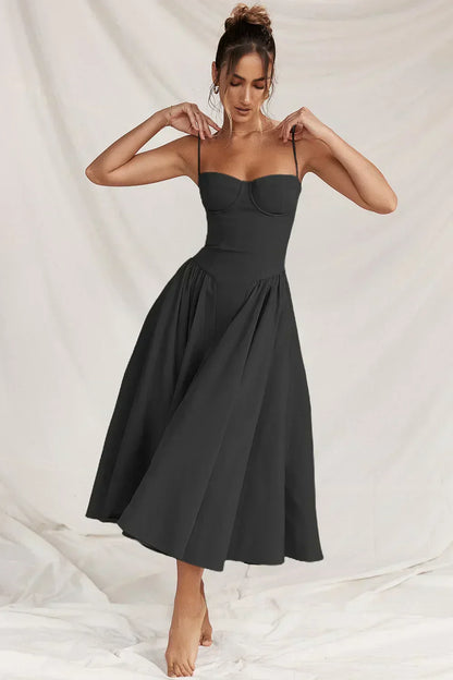 Elara | Vestido de Verano Corsé Elegante