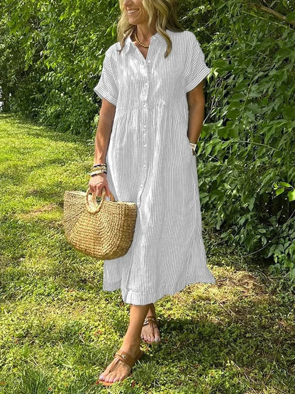 CELINE – VESTIDO CAMISERO RELAJADO