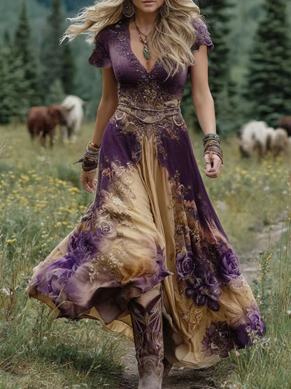 SERAPHINA – VESTIDO MAXI BOHEMIO ENCANTADO