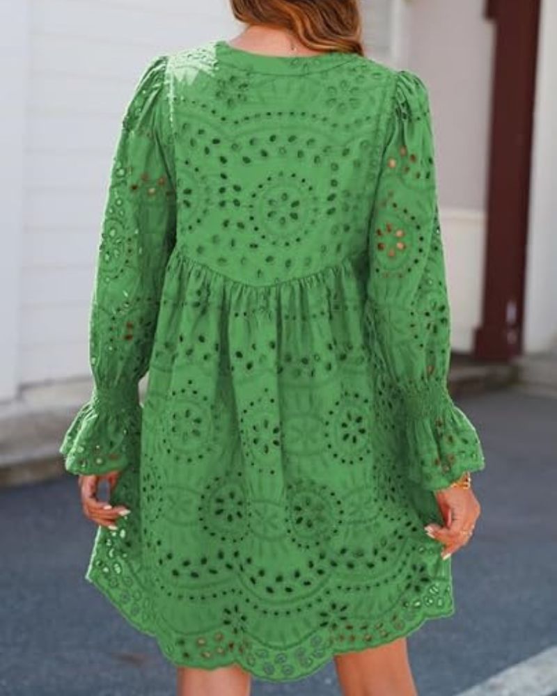 Paisley - Elegante vestido midi con recortes