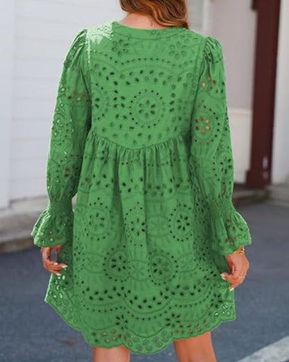 Paisley - Vestido Midi Elegante con Corte Hueco