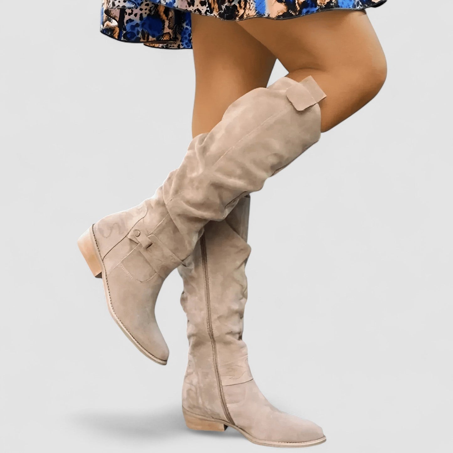 Belladona - Botines de ante relajados