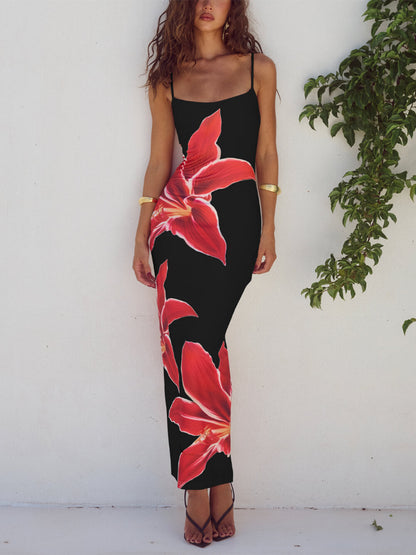 El Vestido Maxi Tropical Bloom