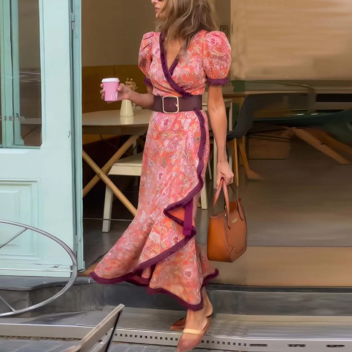 BELLAMY – CONJUNTO MAXI ROSA ROMÁNTICO