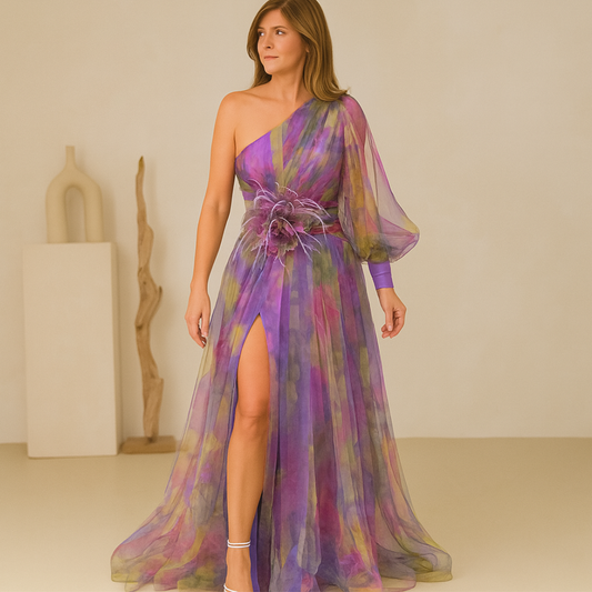 Amelia | Vestido Elegante con Abertura