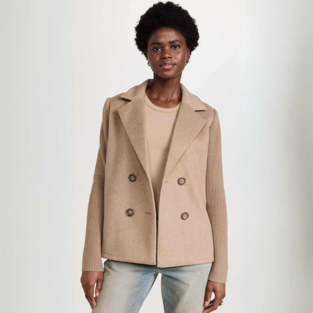 Helen™ | Abrigo Blazer de Punto