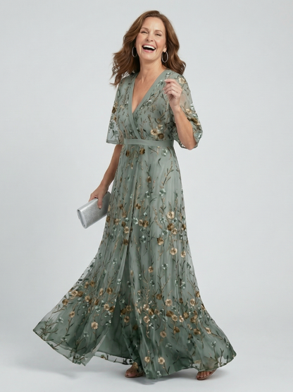 Selora | Vestido Maxi Flow con Escote Halter