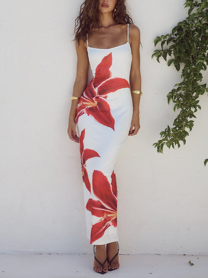 El Vestido Maxi Tropical Bloom