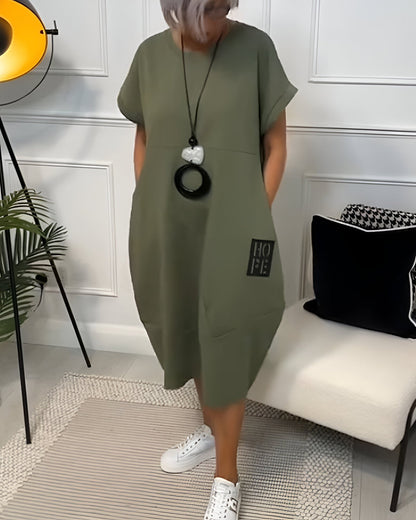Bessie – Vestido Camisón Midi Confortable