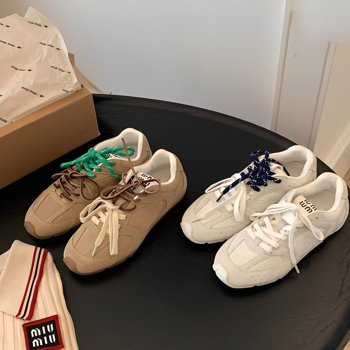 Abril - Zapatos de alta gama de estilo retro