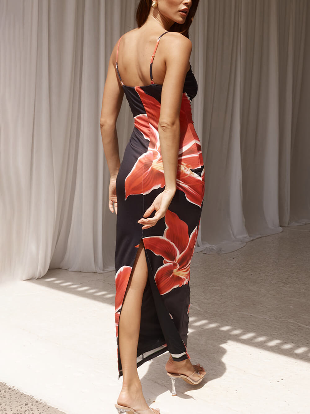 El Vestido Maxi Tropical Bloom