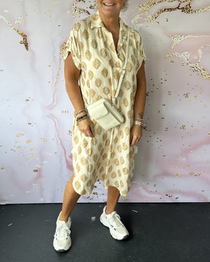 Paisley – Vestido Elegante con Escote en V