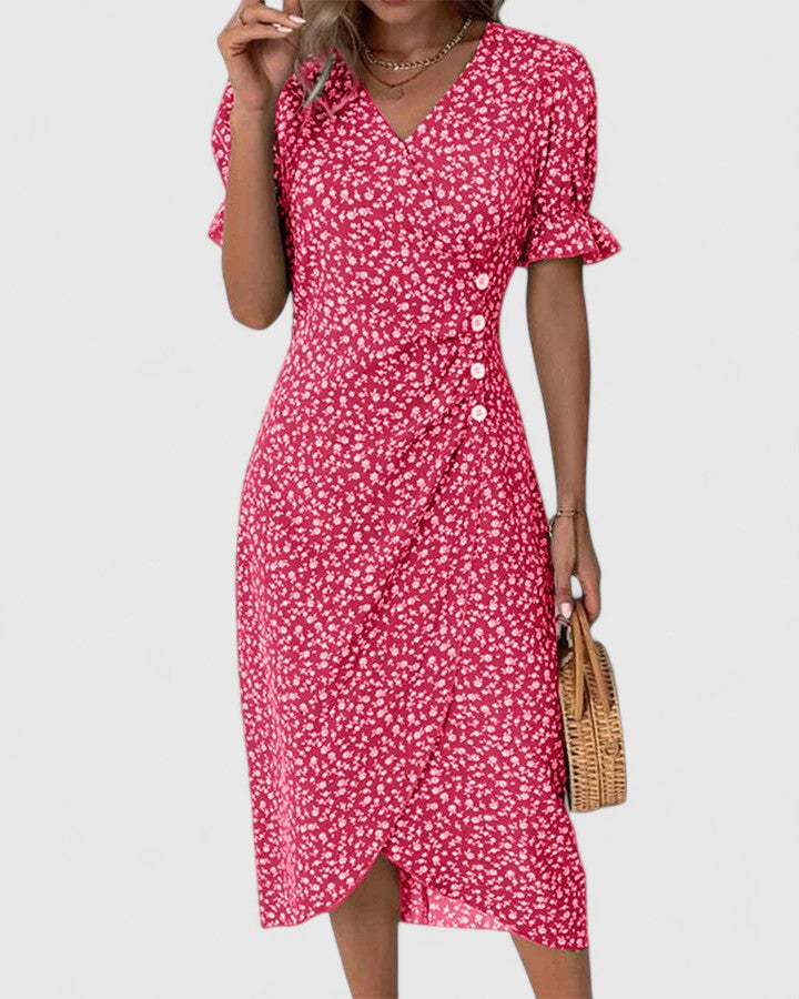 SOPHIA – VESTIDO MIDI ENVOLVENTE BLOOM
