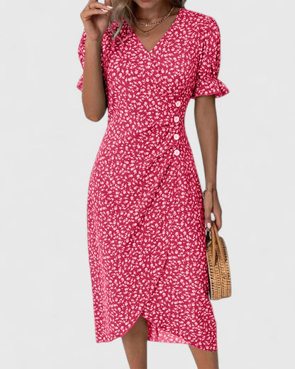 SOPHIA – VESTIDO MIDI ENVOLVENTE BLOOM