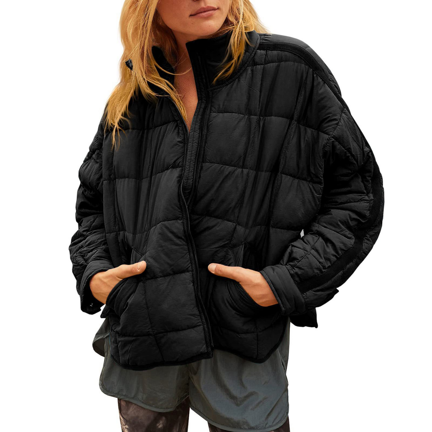 APRIL™ – Chaqueta Puffer Compacta y Ligera con Cremallera