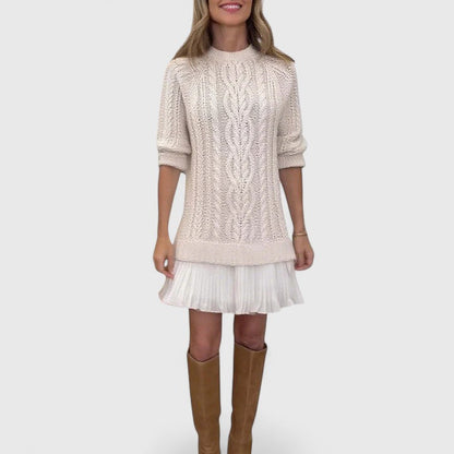 AMARA – VESTIDO DE SUÉTER DE PUNTO