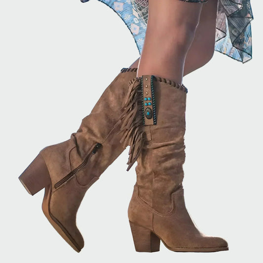 Botines de piel cómodos