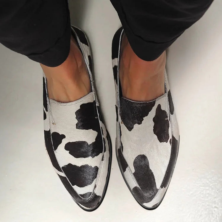 LAVINIA| MOCASINES ELEGANTES CON TACÓN BAJO