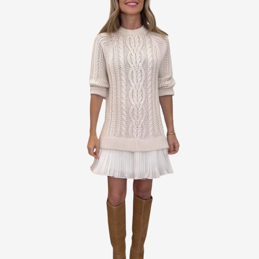 Gaëlle™ | Vestido Suéter Único