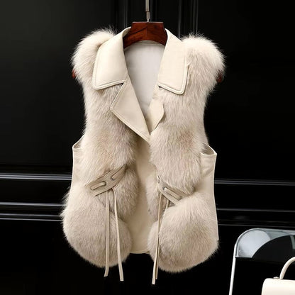 NEREIDA – CHAQUETA DE PIEL SINTÉTICA EMPRESARIA