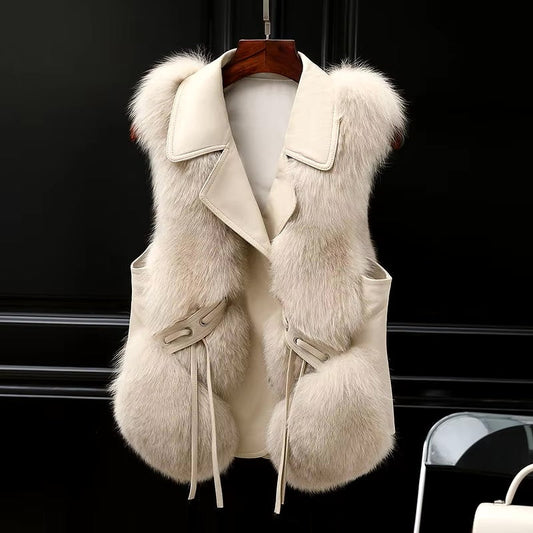 NEREIDA – CHAQUETA DE PIEL SINTÉTICA EMPRESARIA
