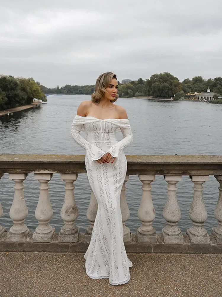 Georgetta | Vestido Maxi de Encaje