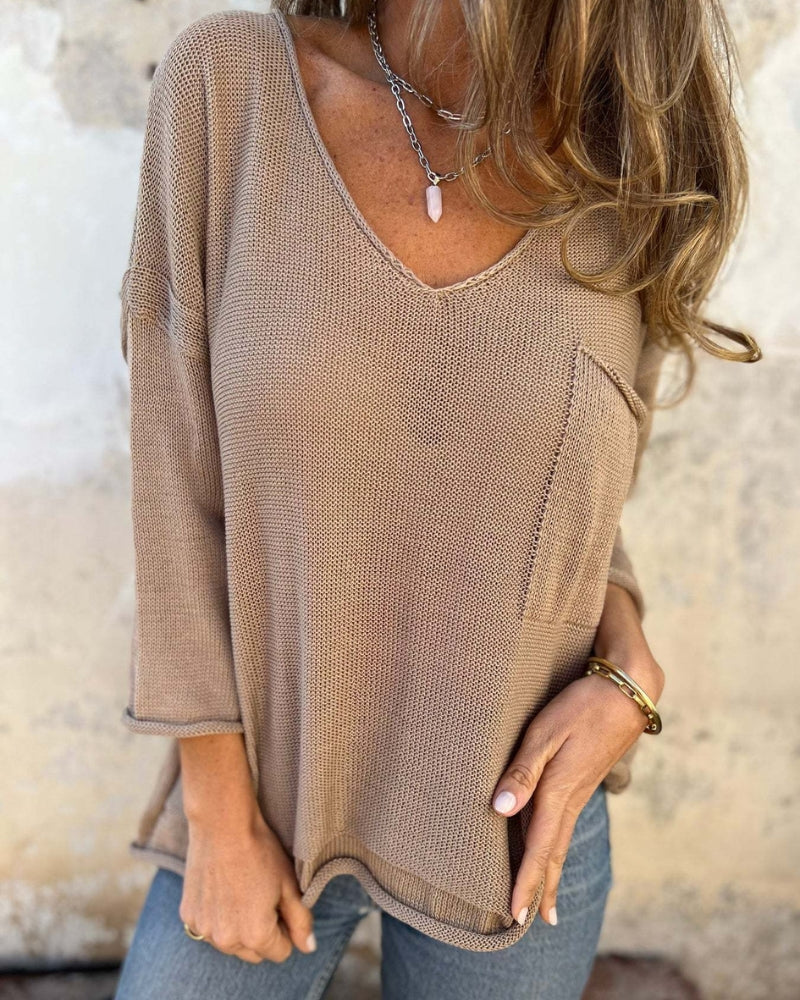 SEMBE - Top de Punto Boho
